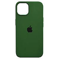 Чохол Silicone Full Cover для Apple iPhone 12 / 12 Pro Atrovirens Green