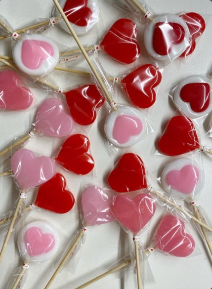 Льодяник без цукру та глютену Candy Sugarfree до Дня Закоханих
