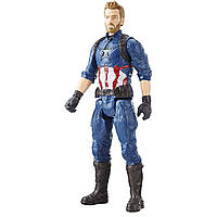 Игрушка Капитан Америка Hasbro, Мстители: Война Бесконечности 30см -Titan Hero, Avengers (E1421)