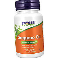 Масло орегано NOW Foods Oregano Oil 90 капсул