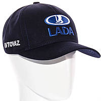 Бейсболка кепка автомобильная Лада Lada темно-синяя