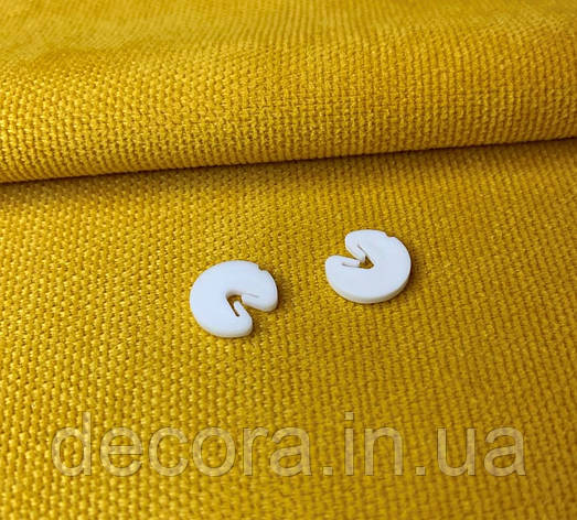 Обмежувач цепочки пластиковий, білий, фото 1