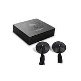 Пестіс Bijoux Indiscrets Burlesque pasties ORIGINAL BLACK kitty.in.ua, фото 3