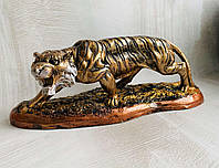 Сувенир Тигр рычащий h 15 см