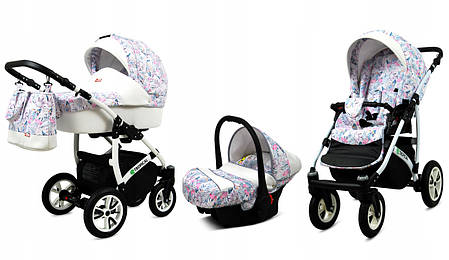 Дитячий візочок 3в1 BabyLux Tropical, фото 1