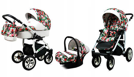 Дитячий візочок 3в1 BabyLux Tropical, фото 1