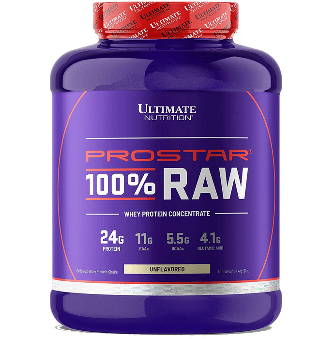 Ultimate nutrition Prostar 100% Raw Whey WPC | 2 kg | Unflavored
