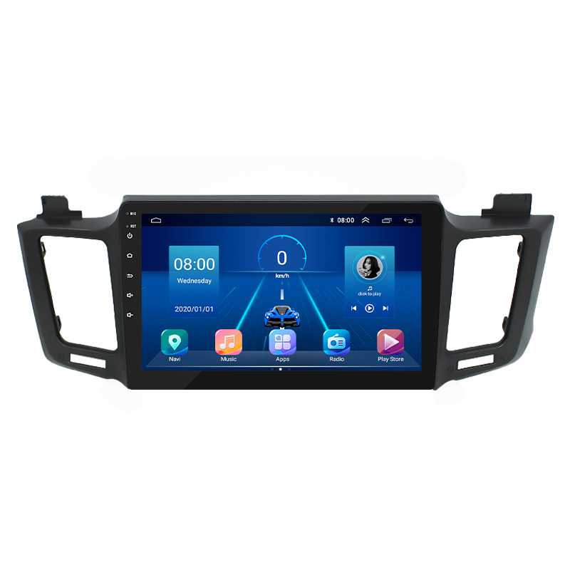 Штатна магнітола Lesko для Toyota RAV4 (2012-2015гг.) 10" 2/32Gb 4G Premium GPS Android туота