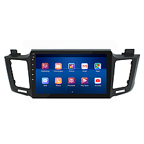 Штатна магнітола Lesko для Toyota RAV4 (2012-2015гг.) 10" 2/32Gb 4G Premium GPS Android туота, фото 3