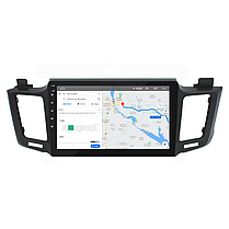 Штатна магнітола Lesko для Toyota RAV4 (2012-2015гг.) 10" 2/32Gb 4G Premium GPS Android туота, фото 4