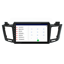 Штатна магнітола Lesko для Toyota RAV4 (2012-2015гг.) 10" 4/32Gb 4G+CarPlay Premium GPS Android, фото 5