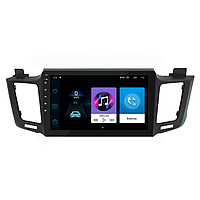 Штатная магнитола Lesko для Toyota RAV4 IV (CA40) 2012-2015 экран 10" 1/16Gb/ Wi-Fi Optima GPS Android
