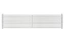 Дизайнерський трубчастий радіатор BQH Quantum H-405 мм, L-1600 мм Betatherm (білий/чорний), фото 3