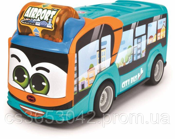 Городской автобус Dickie Toys АВС BYD с распашными дверцами и подвижными деталями 22 см 4113000 - фото 1 - id-p1571438371