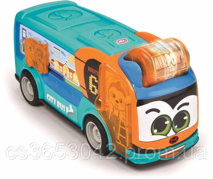Городской автобус Dickie Toys АВС BYD с распашными дверцами и подвижными деталями 22 см 4113000 - фото 4 - id-p1571438371
