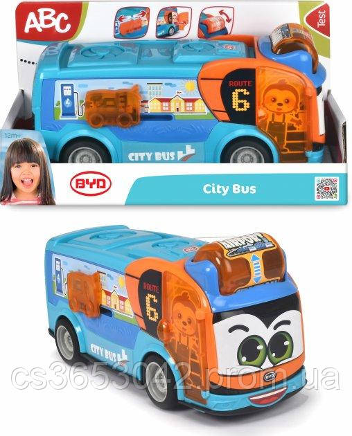 Городской автобус Dickie Toys АВС BYD с распашными дверцами и подвижными деталями 22 см 4113000 - фото 6 - id-p1571438371