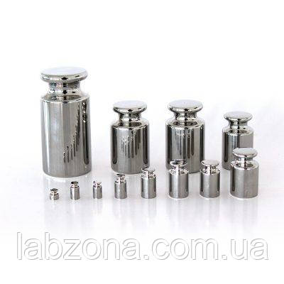 Набір гир (1 мг-100 мг) в дерев'яному футлярі класу точності F 2