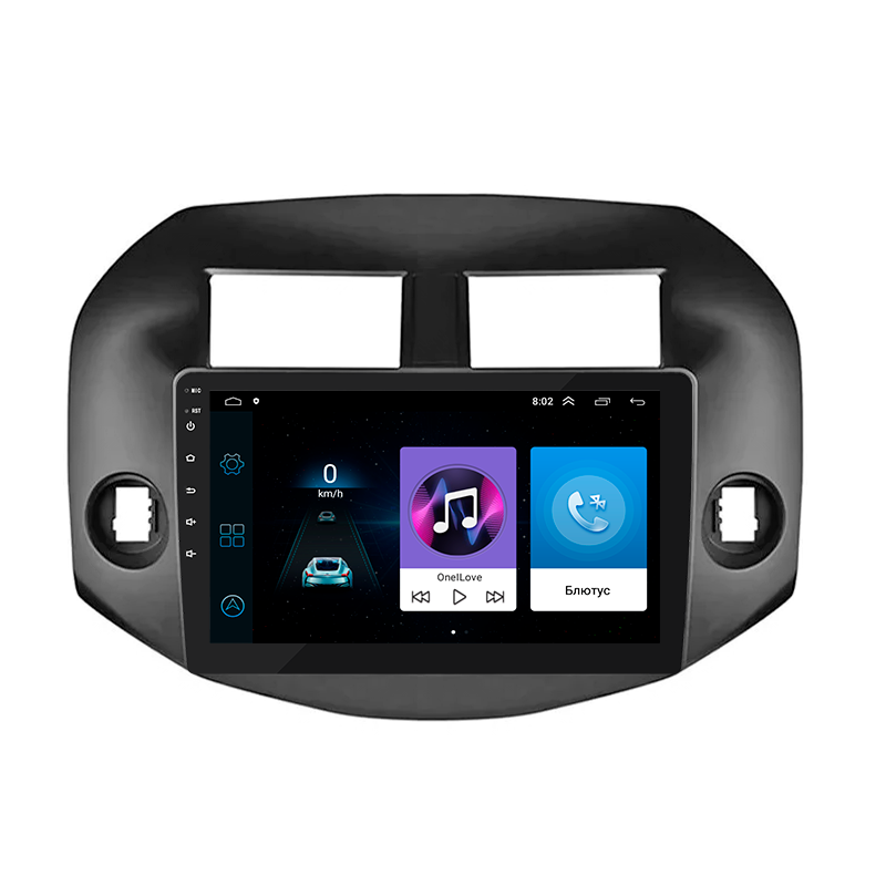 Al Штатна магнітола для Toyota RAV4 III (XA30) 2005-2010 екран 10" 1/16Gb Wi-Fi GPS Base Android, фото 1