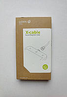 Кабель магнітний універсальний "Wsken Round 2.1A" Micro-USB конектор/колір Сірий