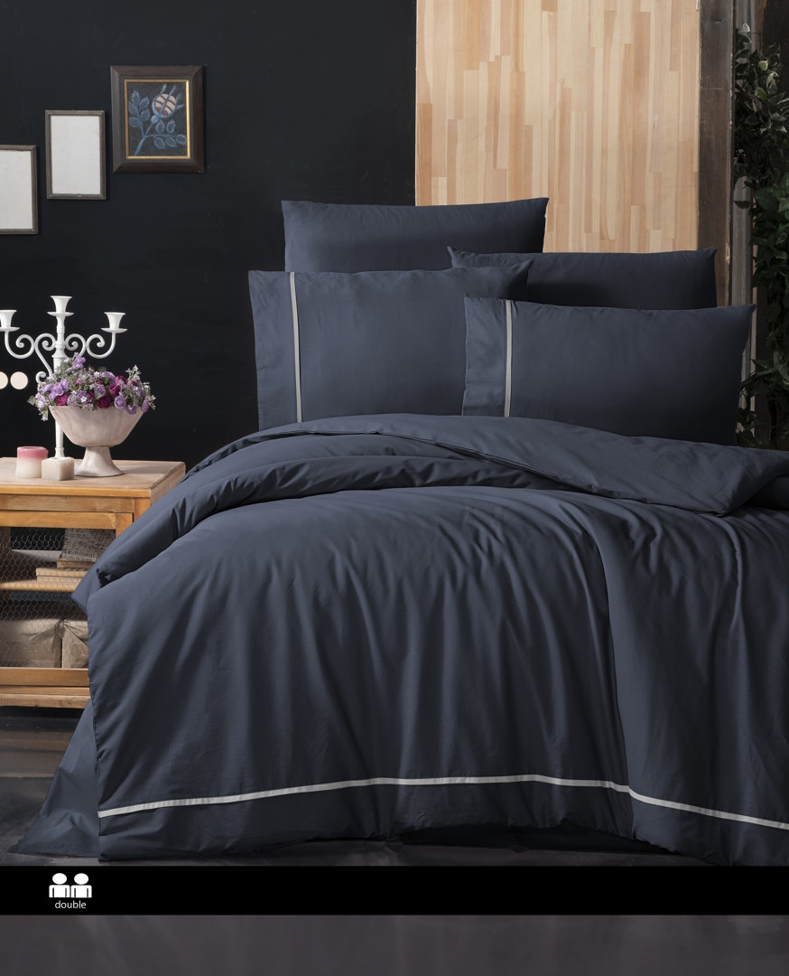 Постільна білизна First Choice Deluxe Ranforce Dark Series — Alisa Denim