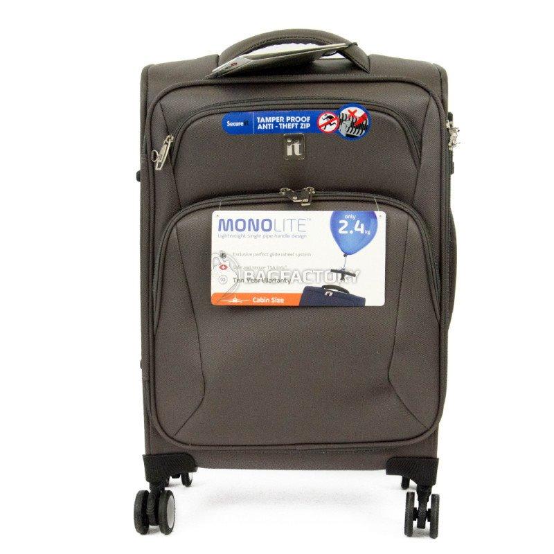 Чемодан на 4 колесах IT Luggage SATIN Dark Grey S 35л (IT12-2225-08-S-S755) - фото 3 - id-p1571343875