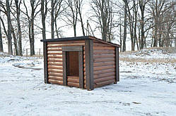 Будка для собаки Барбос L Стандарт+ Утеплена