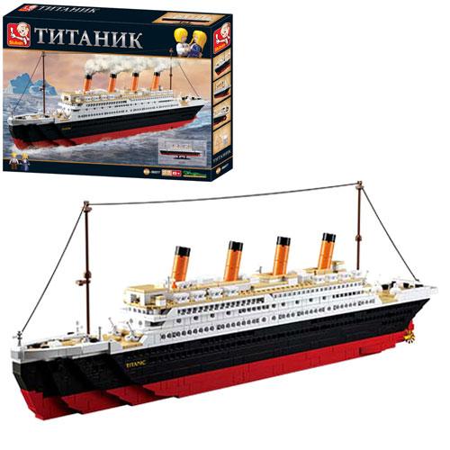 Конструктор SLUBAN M38-B0577 Титанік Titanic, 651-280мм, фігурки, 1012 деталі, фото 1