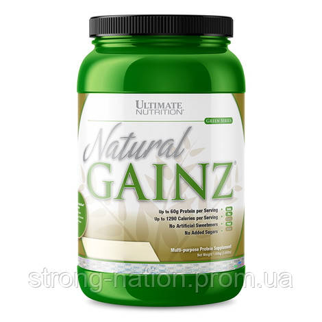 Ultimate nutrition Gainz Natural | 1.6 kg |