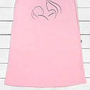 Жіноча сорочка для вагітних, рожева, фото 4