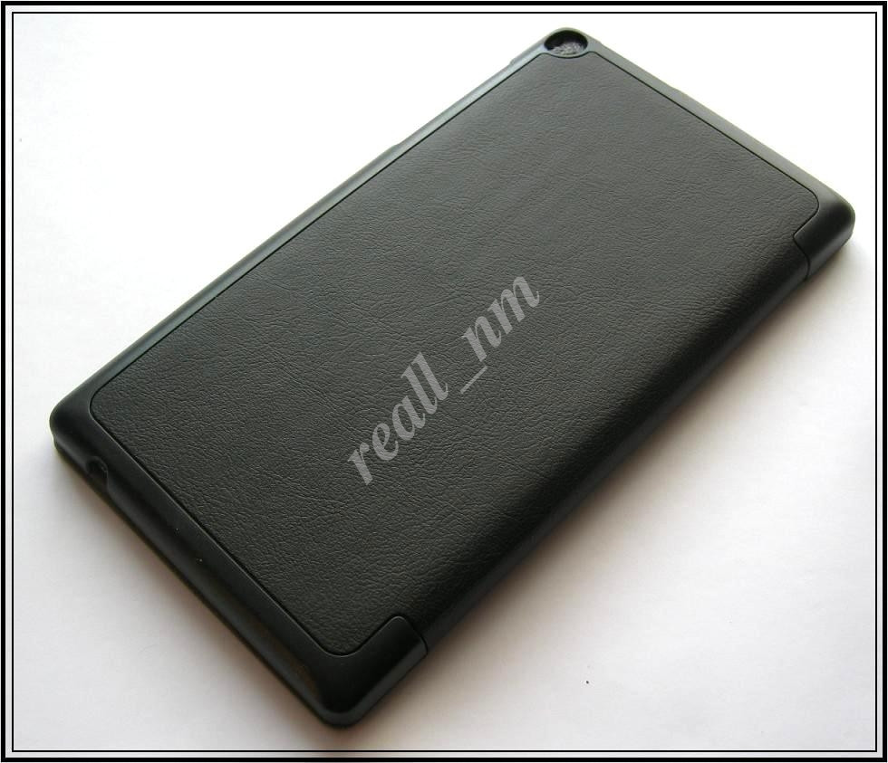 Черный чехол-книжка для планшета Lenovo Tab 2 A7-20F/ A7-10F эко кожа PU - фото 5 - id-p213655102