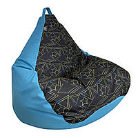 Крісло груша Принт Мікс TIA-SPORT S - 90-60 см