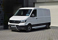 Кенгурятник WT003 нерж Volkswagen Crafter 2017-...