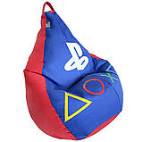 Крісло груша з Аплікацією TIA-SPORT, цвет Чорний - black, размер S - 90-60 см, фото 3