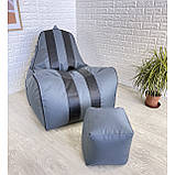 Безкаркасне крісло Феррарі TIA-SPORT, фото 10