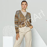 YarnArt AMBIANCE (Амбіанс) № 151 (Напіввовняна пряжа, нитки для в'язання), фото 7