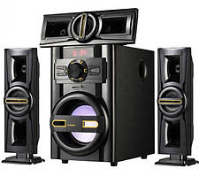 Акустична система із сабвуфером 3.1 DJACK E-503 60 W (FM-радіо, Bluetooth, USB ﬂash, SD card)