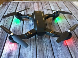 Складаний квадрокоптер професійний Phantom D5H з Wi-Fi камерою