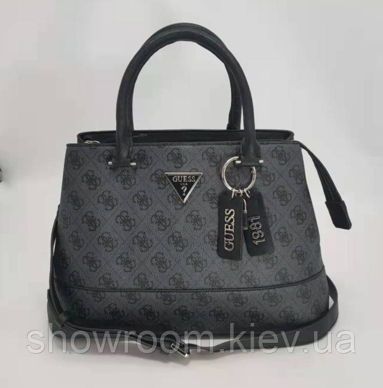 Жіноча сумка середнього розміру Guess (758019) сіра