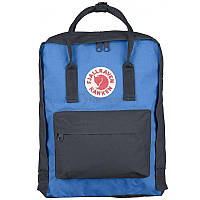 Городской рюкзак Fjallraven Kanken 16л Graphite-Un Blue (23510.031-525)