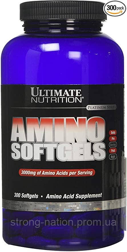 Ultimate nutrition Amino Softgels | 300 softgels