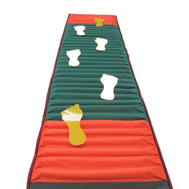 Килимок масажний Гофр із накладними слідочками TIA-SPORT, фото 1