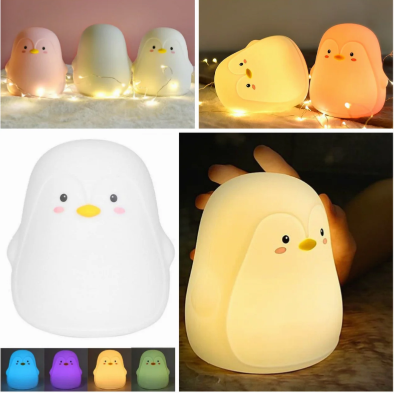 Силіконовий нічник Пінгвін UC-129