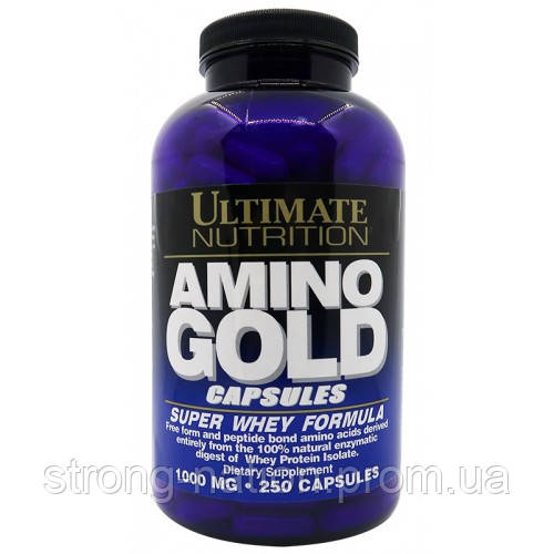 Ultimate nutrition Amino Gold caps | 250 caps