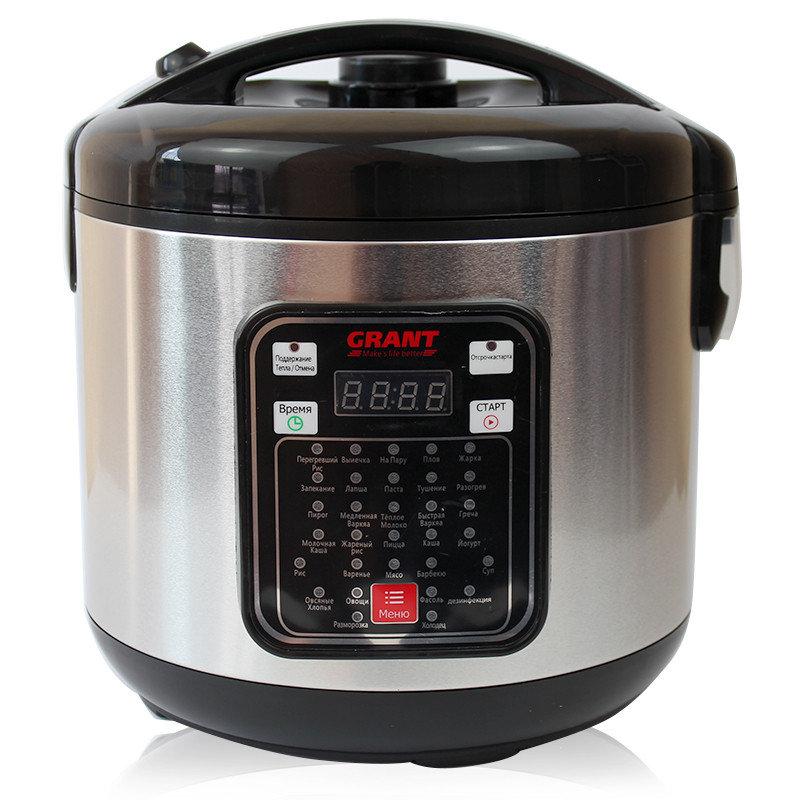 Мультиварка GRANT CN 1306A 5 л | пароварка (32 програм) | скороварка | рисоварка, фото 1