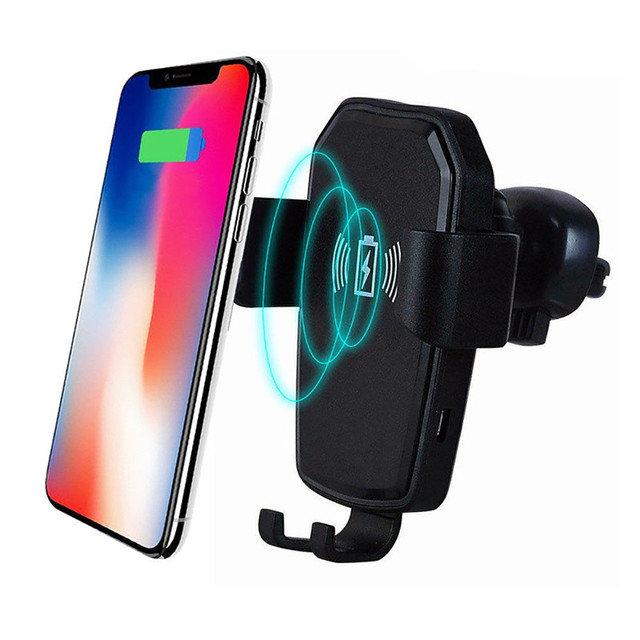 Автомобільний Тримач для Телефону з бездротовою зарядкою Wireless Charger K81