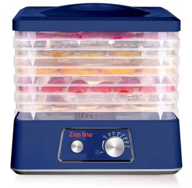 Сушильний апарат сушарка для фруктів, овочів та інших продуктів, сушарка, дегідратор Zepline ZP-028, фото 1