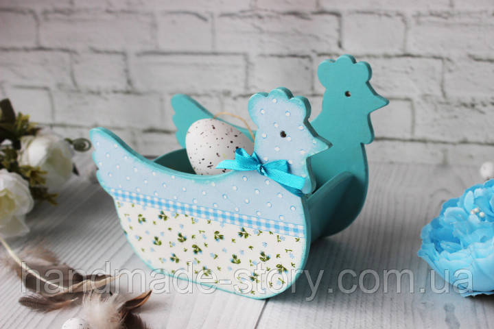 Великодній декор на стіл, цукерниця-короб, фото 1