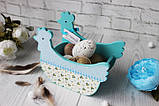 Великодній декор на стіл, цукерниця-короб, фото 4