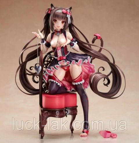 Фігурка аніме NEKOPARA сексуальна дівчина на кріслі, Chocola Шокола або Vanilla Ваніла, фото 1