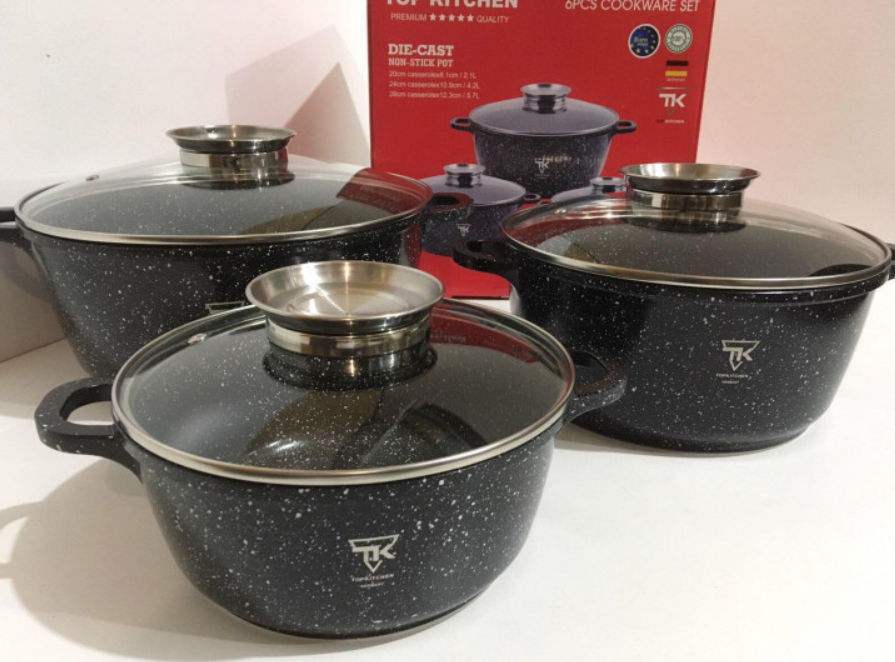 Набір каструль із гранітним покриттям Top Kitchen TK00021